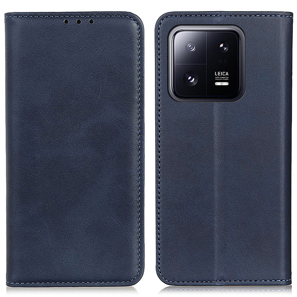 For Xiaomi 13 Pro 5G Strong Magnetic Auto Closing Wallet Mobile Phone Stand Case Shockproof Split Leather Cover For Xiaomi 13 Pro 5G Strong Magnetic Auto Closing Wallet Mobile Phone Stand Case Shockproof Split Leather Cover